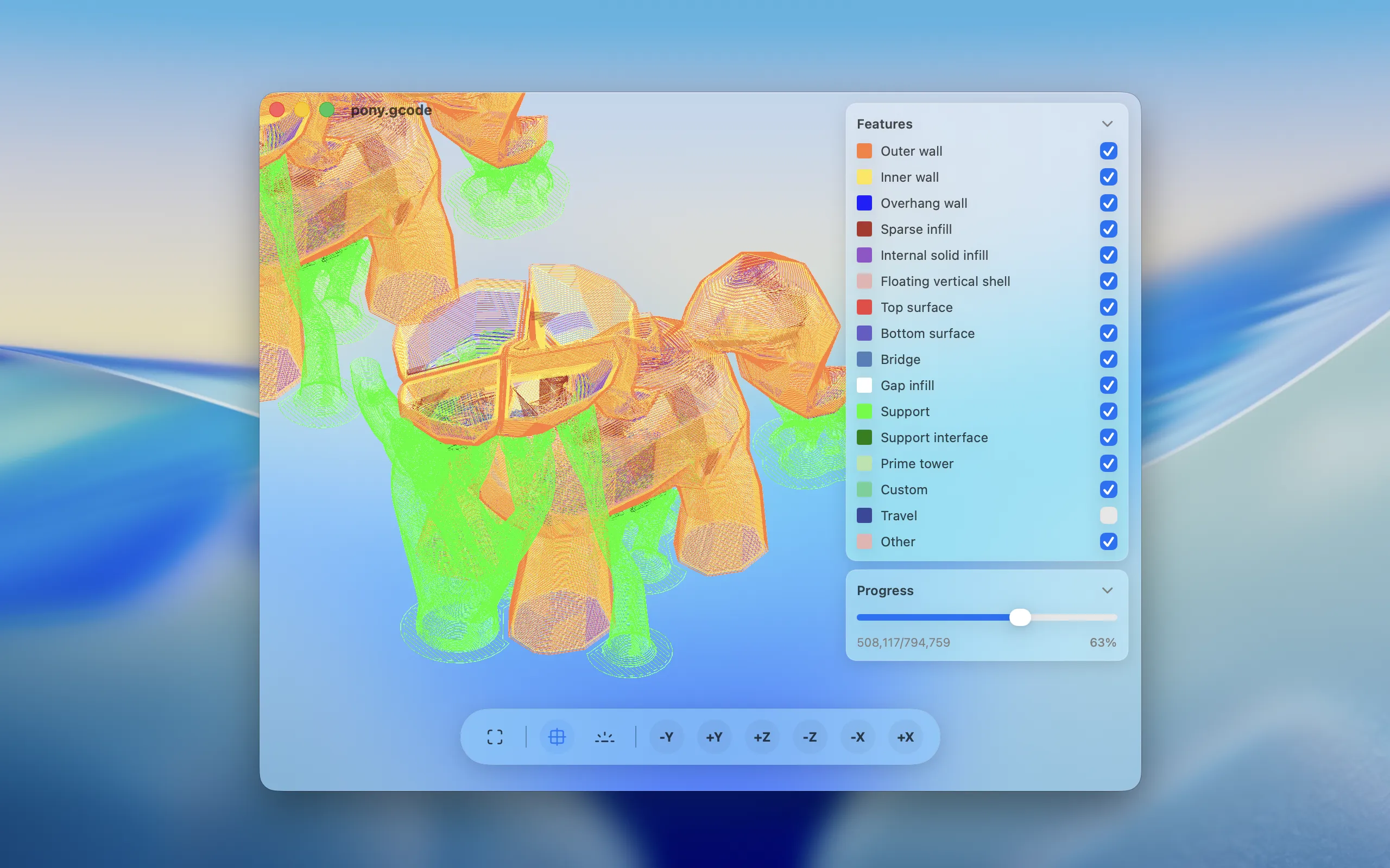 QuickLook preview for G-Code files